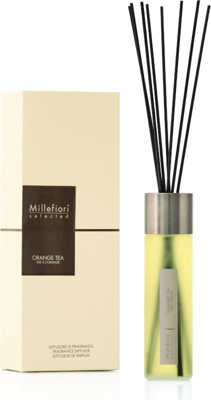 MILLEFIORI MILANO Selected Orange Tea 350 ml Vonné tyčinky