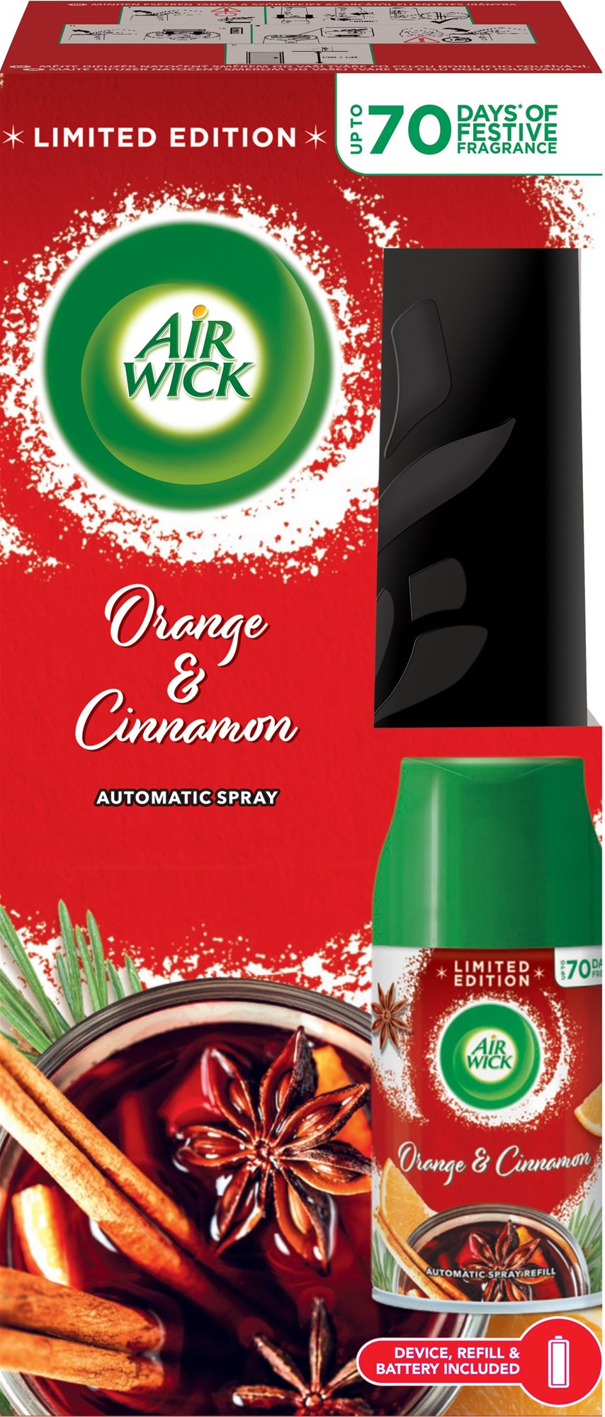 AIR WICK Freshmatic Szett Forralt bor 250 ml Légfrissítő