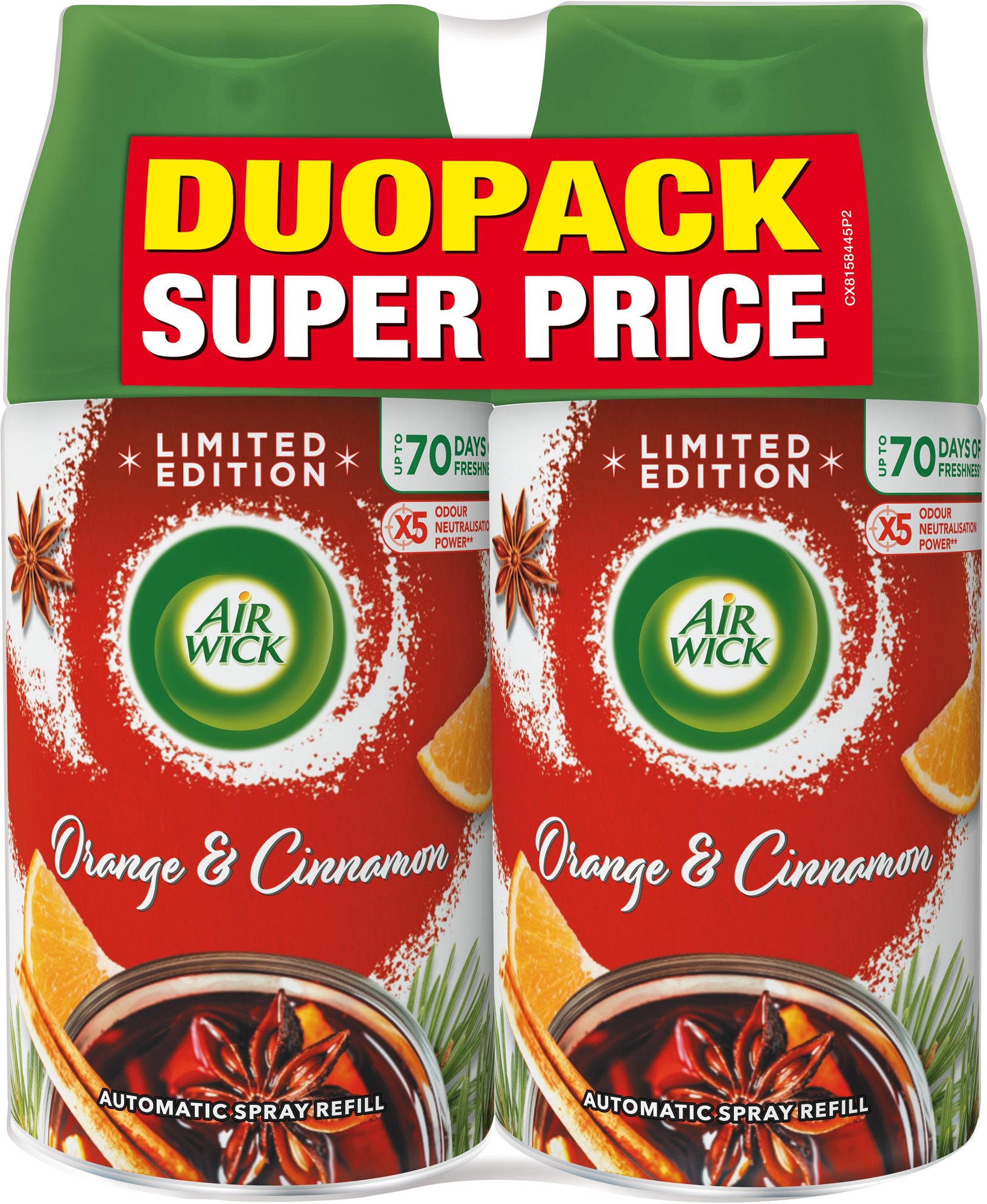 AIR WICK Freshmatic - Varené víno, náplň 2× 250 ml Osviežovač vzduchu