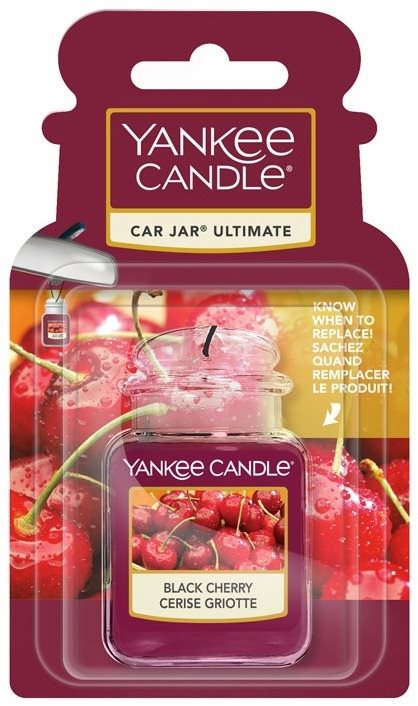 YANKEE CANDLE Black Cherry 24 g Vôňa do auta