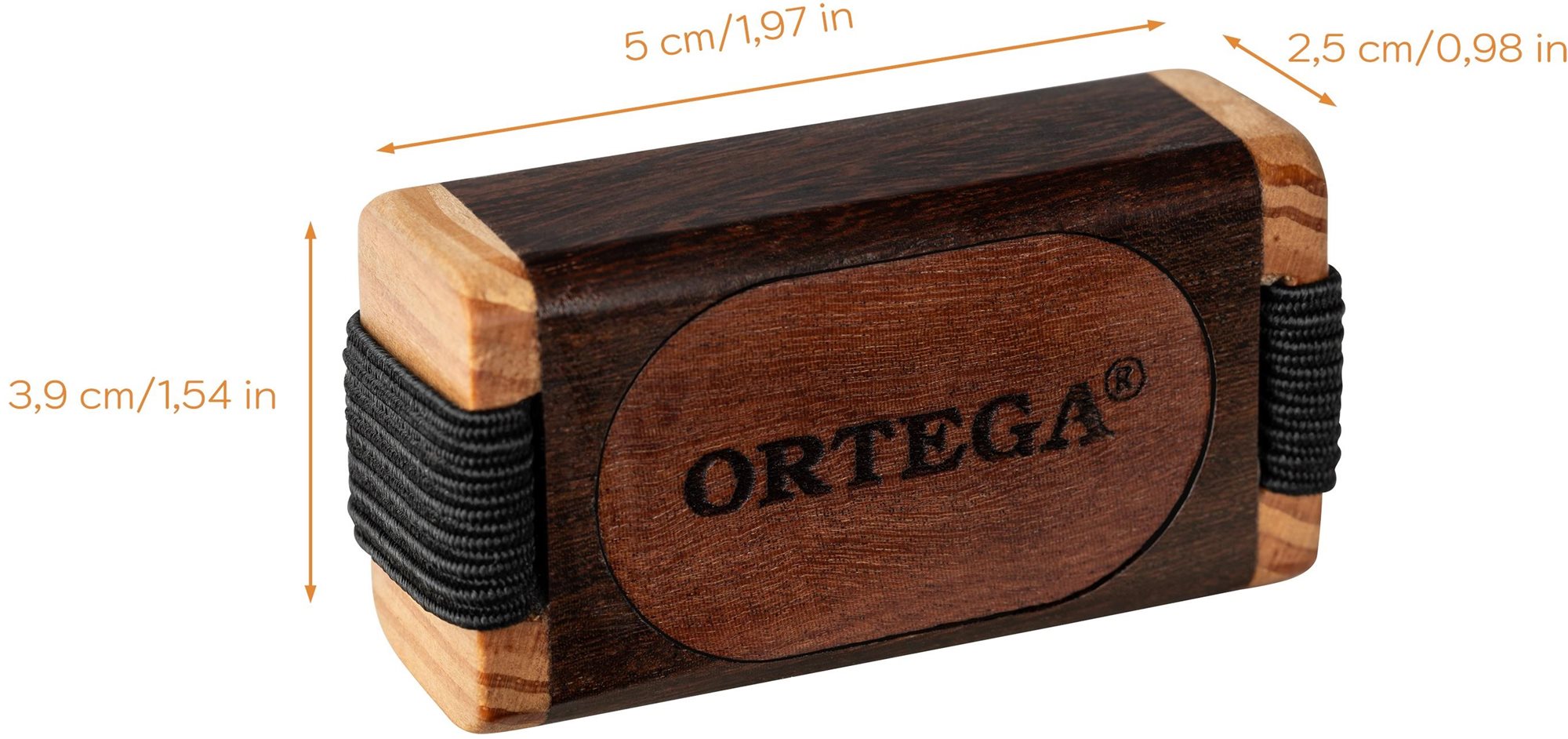 ORTEGA Wooden Finger Shaker Large Perkusie