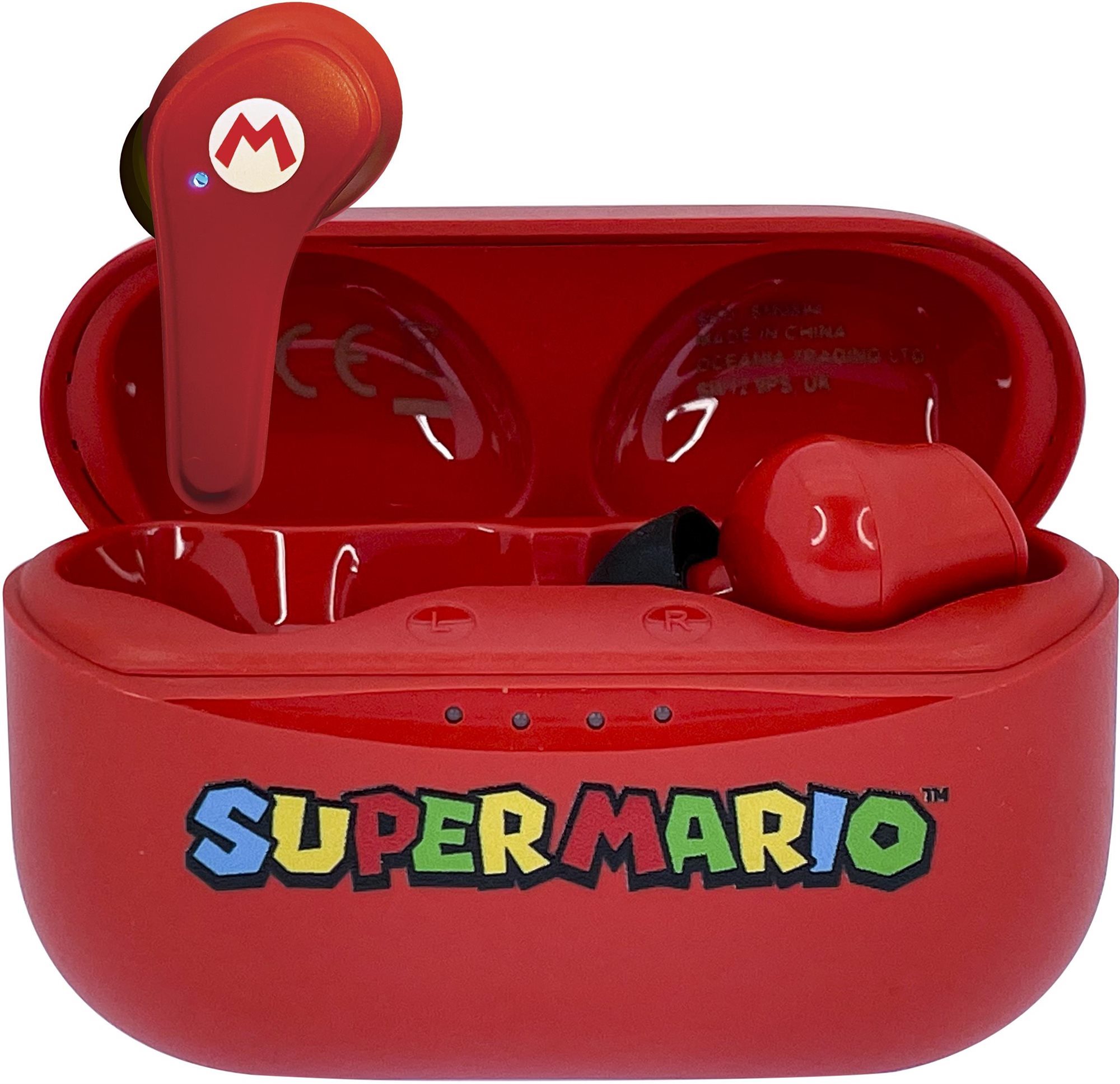 OTL Super Mario TWS Earpods Red Kabellose Kopfhörer