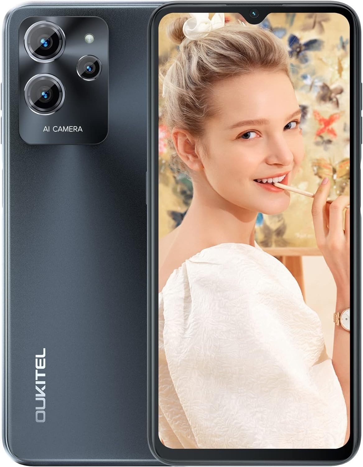 Oukitel C32 8GB / 128GB, fekete Mobiltelefon