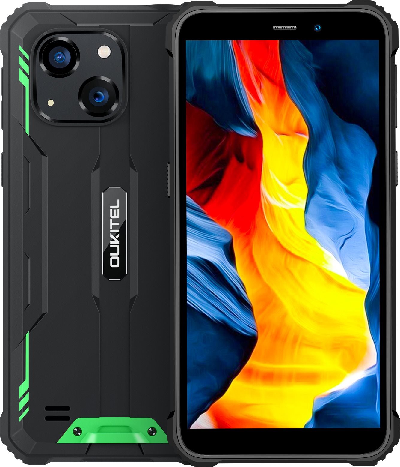Oukitel W32 4 GB/128 GB zelený Mobilný telefón
