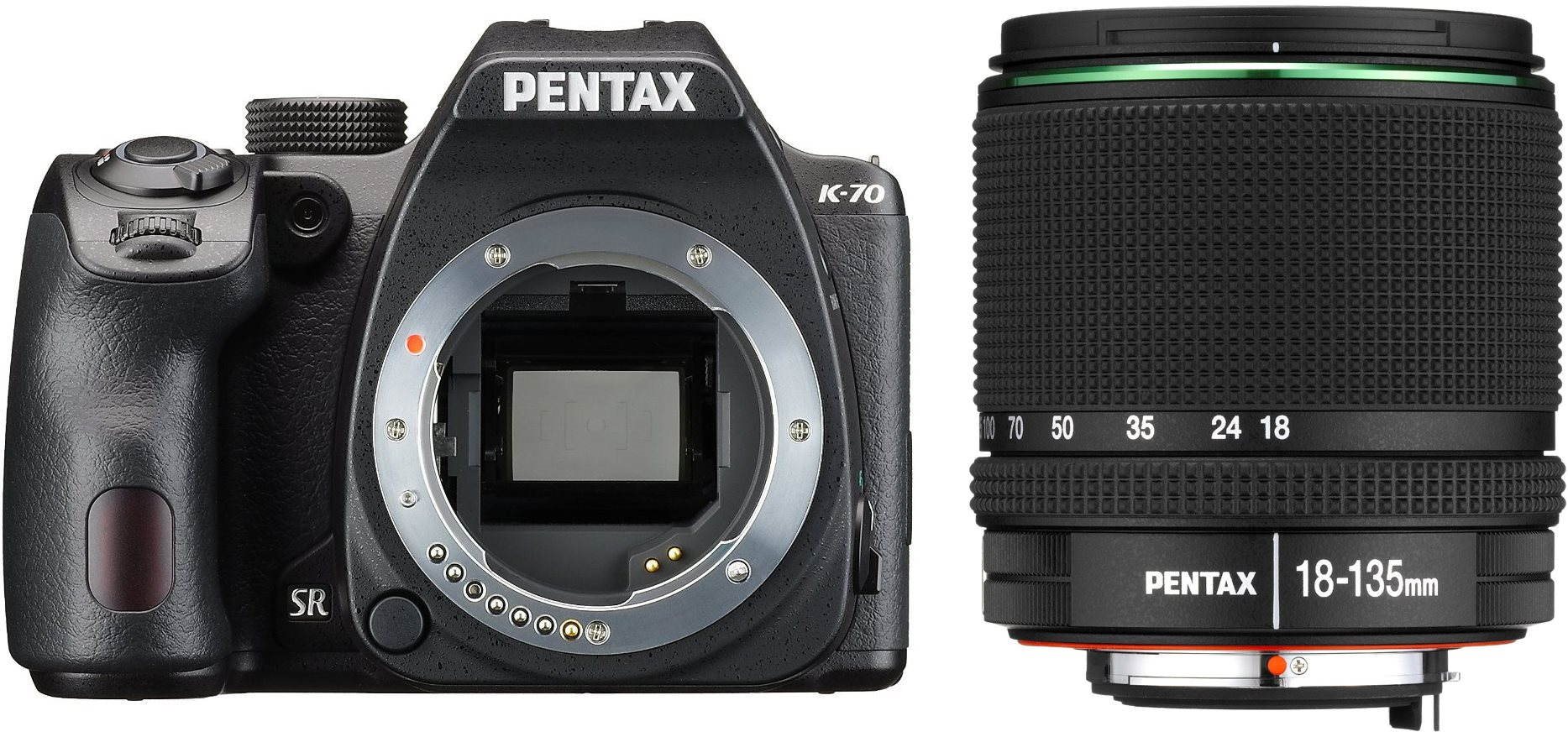 PENTAX K-70 + objectif 18-135mm WR Appareil photo numérique