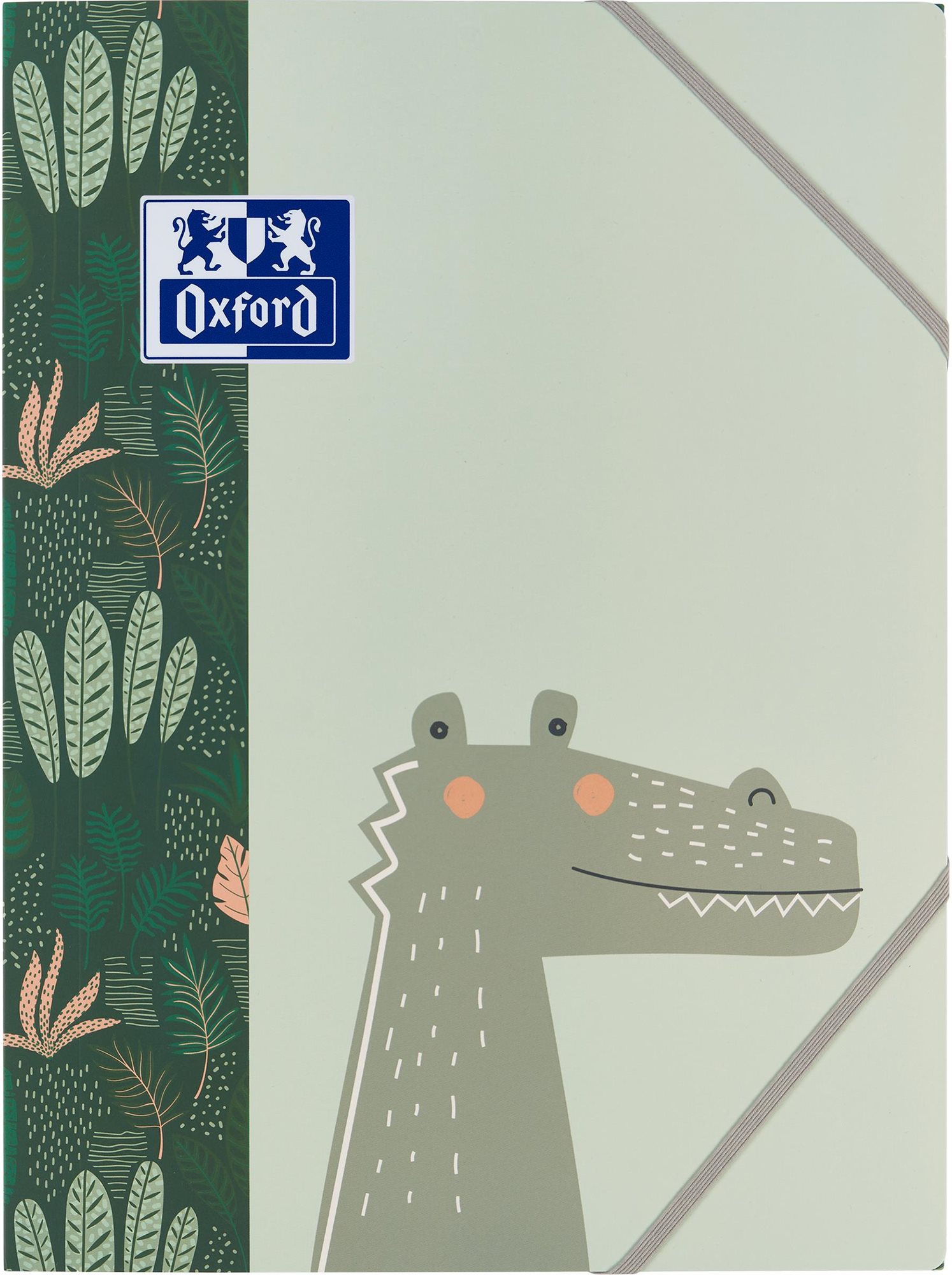 OXFORD Kids A4, krokodil Iratrendező mappa