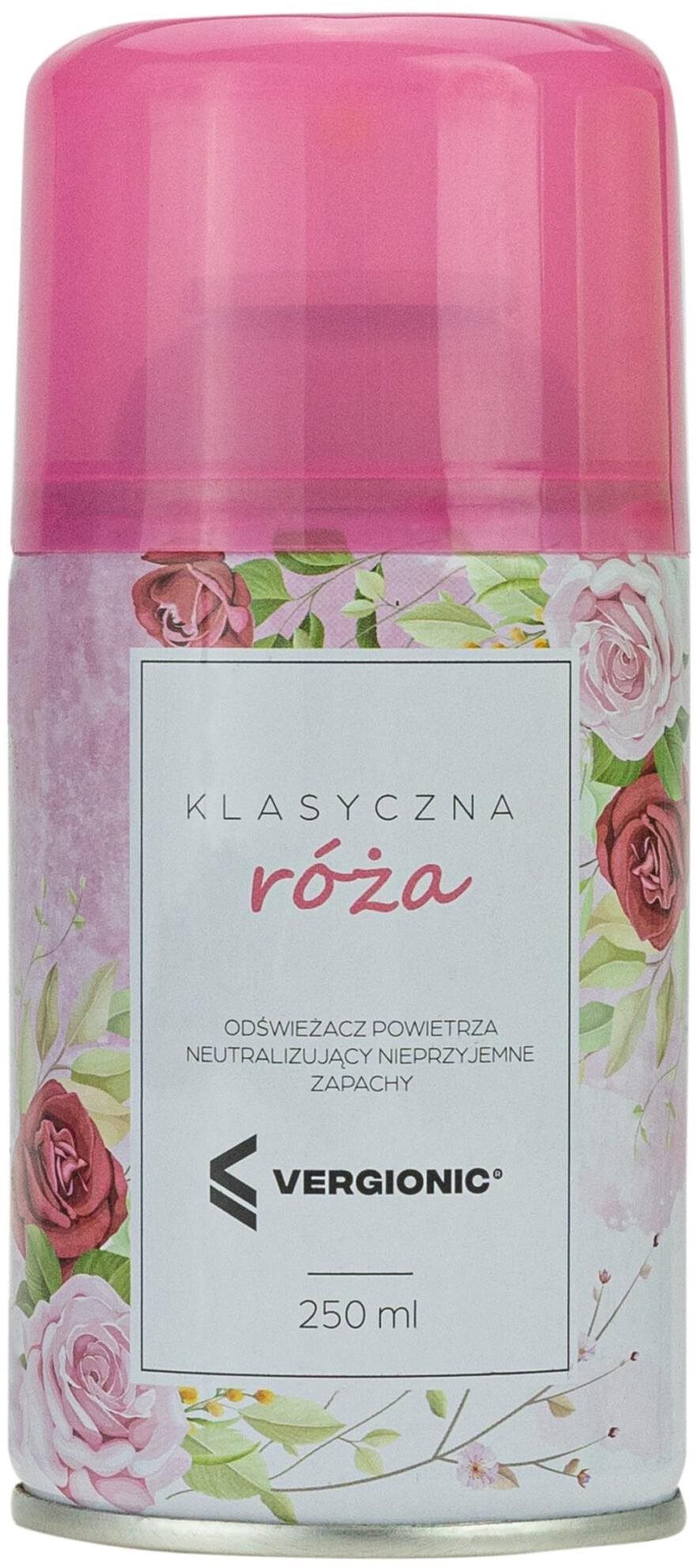 Vergionic 0266 Osviežovač vzduchu 250 ml ruža Osviežovač vzduchu