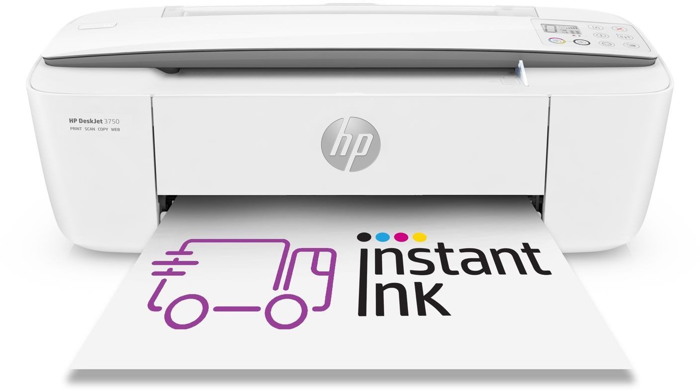 HP DeskJet 3750 All-in-One, Grey Inkjet Printer