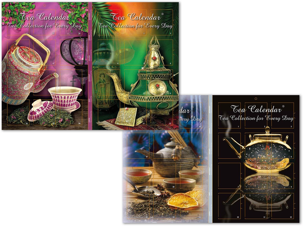 Pangea Tea Čajový adventní kalendář - 2 ks Dárková sada
