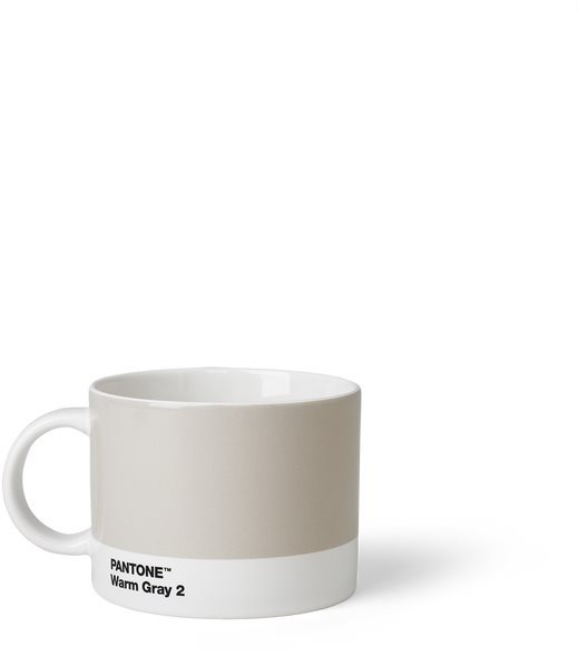 PANTONE na čaj - Warm Gray 2, 475 ml Hrnček