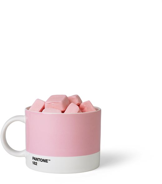 PANTONE na čaj - Light Pink 182, 475 ml Hrnček