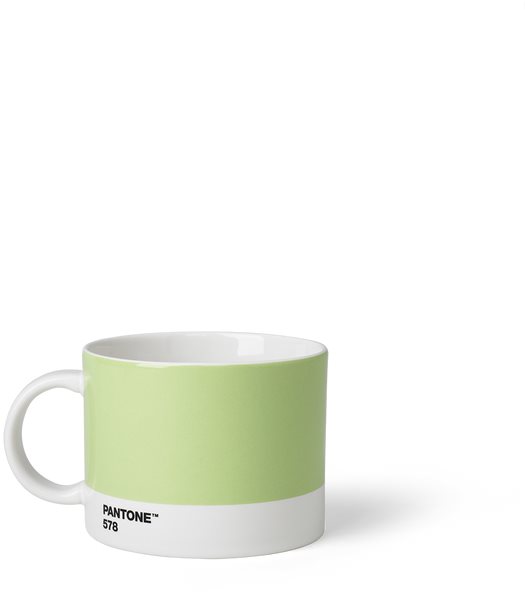 PANTONE na čaj - Light Green 578, 475 ml Hrnček