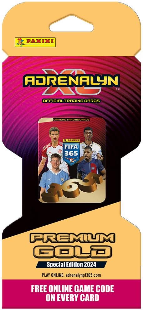 Panini Karty Panini FIFA 365 Adrenalyn XL 2024 Gold Zberateľské karty