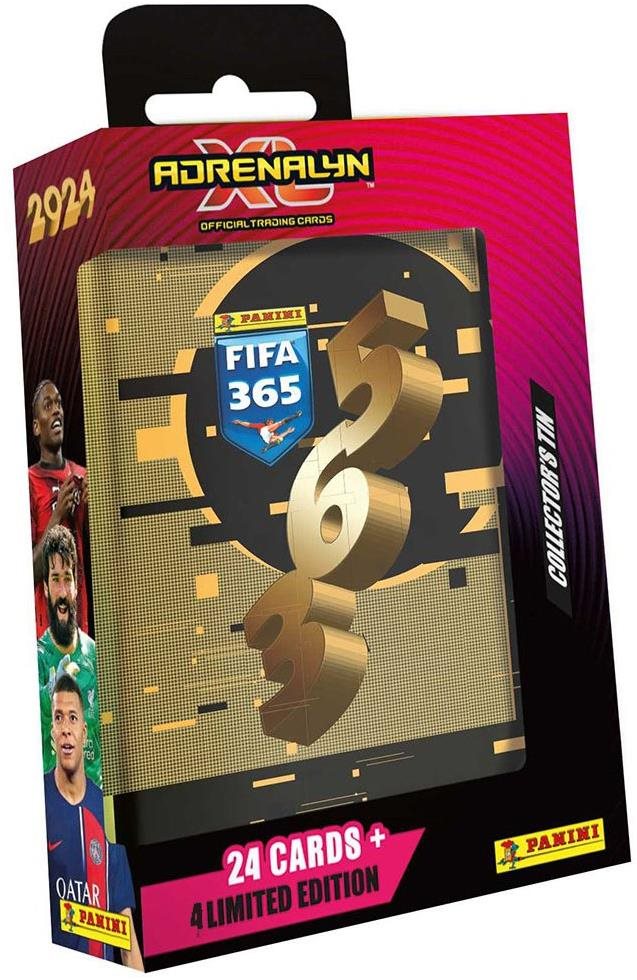 Panini Škatuľka kariet Panini FIFA 365 Adrenalyn XL 2024 Pocket Tin...