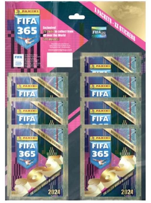 Panini Multipack samolepiek FIFA 365 2024 Zberateľské karty
