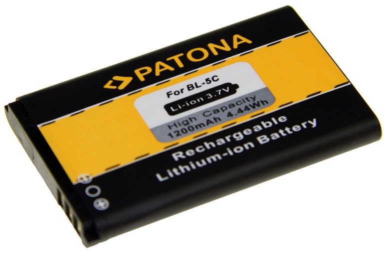 PATONA pre Nokia BL-5C 1200 mAh 3,7 V Li-Ion Batéria do mobilu