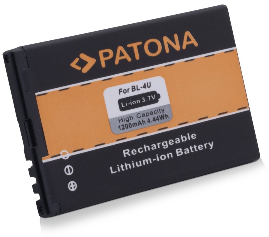 PATONA for Nokia BL-4U 1200mAh 3.7V Li-Ion Phone Battery