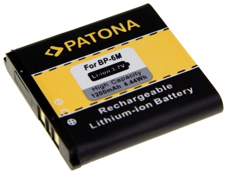 PATONA für Nokia BP-6M Handy-Akku