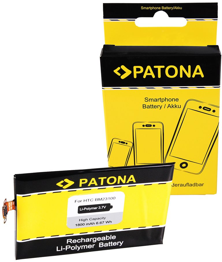 PATONA for HTC Accord, 1800mAh, 3.7V, Li-lon Phone Battery