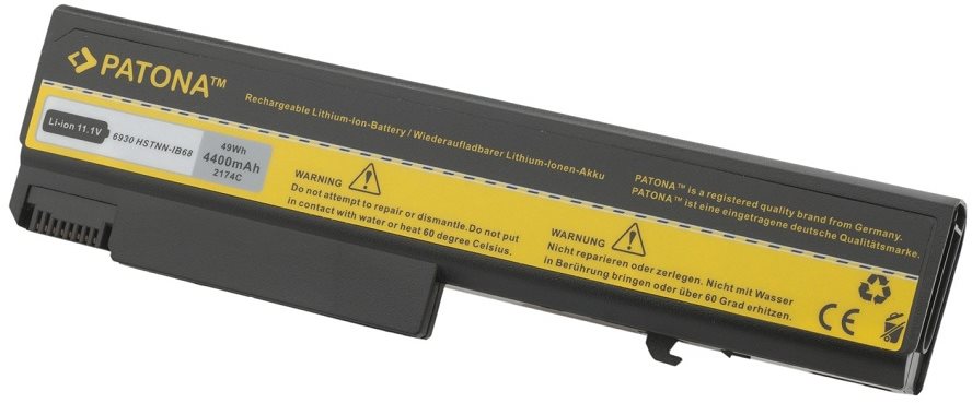 PATONA for HP Compaq 6530B/6730B, 4400mAh, Li-Ion, 11.1V Laptop...