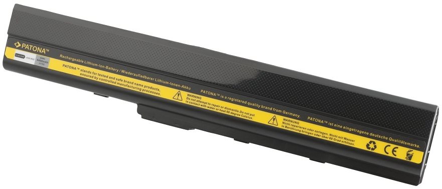 PATONA for Asus A32-K52, 4400mAh, Li-Ion, 10.8V Laptop Battery