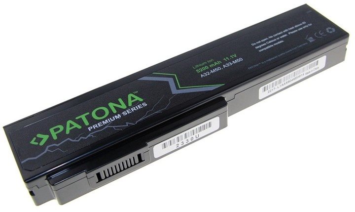 PATONA for Asus A32-M50, 5200mAh, Li-Ion, 11.1V, PREMIUM Laptop...