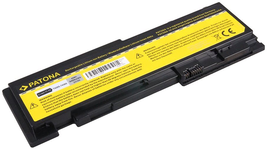 PATONA for Lenovo T420s, 4400mAh, Li-Ion, 10.8V Laptop Battery
