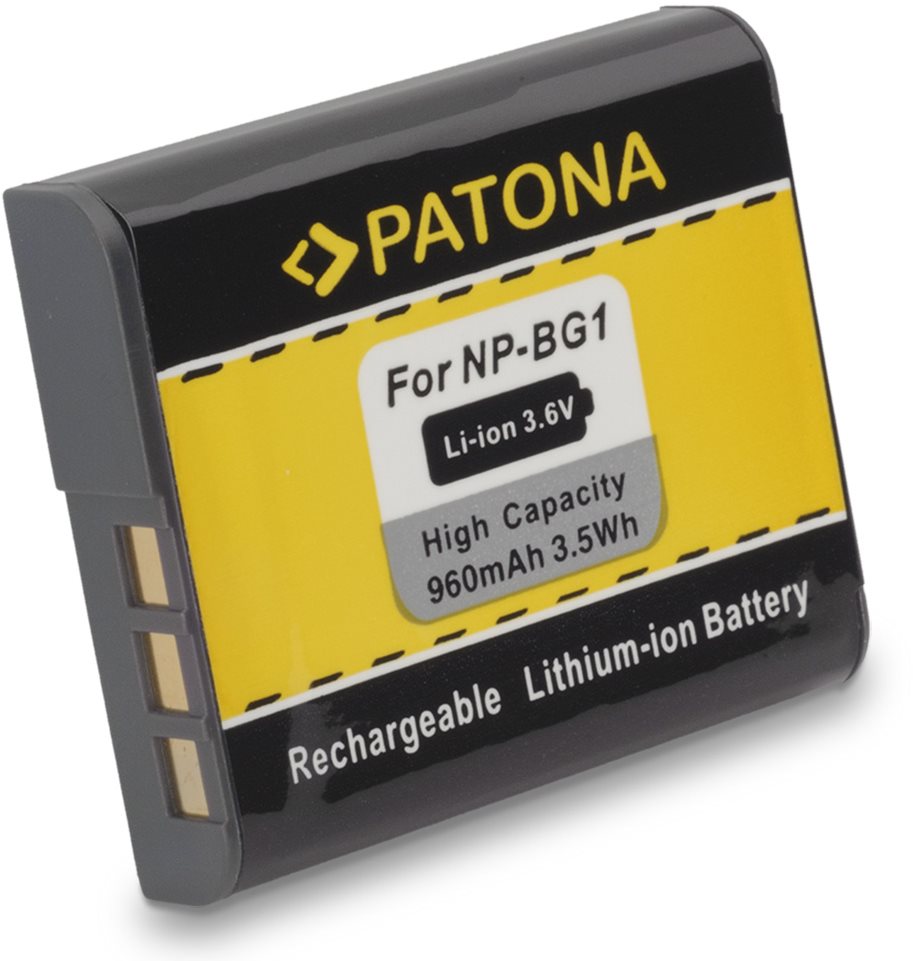 PATONA pour Sony NP-BG1 960mAh Li-ion Batterie appareil photo