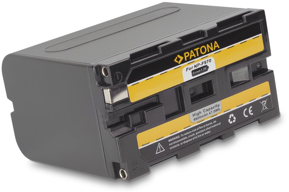 PATONA für Sony NP-F970 Kamera-Akku