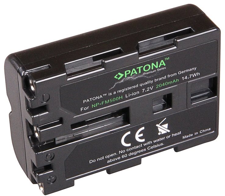 PATONA pre Sony NP-FM500H 2040 mAh Li-Ion Premium Batéria do...