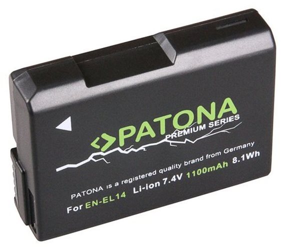 PATONA pro Nikon EN-EL14 1100mAh Li-Ion Premium Baterie pro...