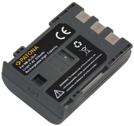 PATONA pour Canon NB-2LH 570mAh Li-Ion Batterie appareil photo