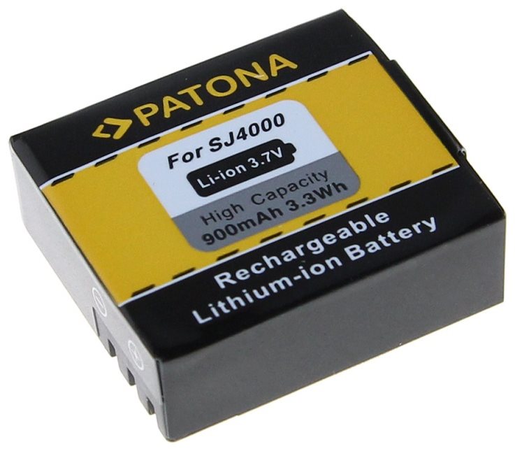 PATONA SJCAM SJ4000 900mAh Li-Ion, Rollei 220 típushoz Kamera...