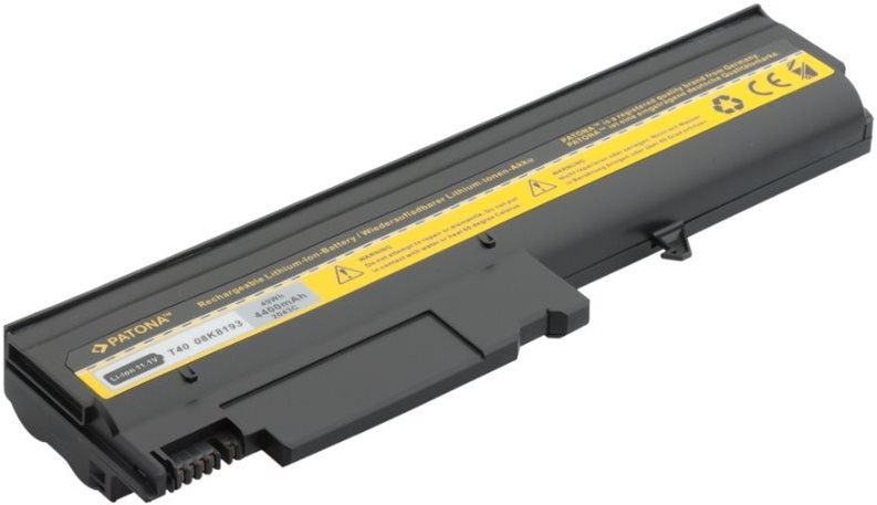 Paton az IBM Thinkpad T40/T41 laptophoz 4400 mAh Li-Ion 10, 8 V...
