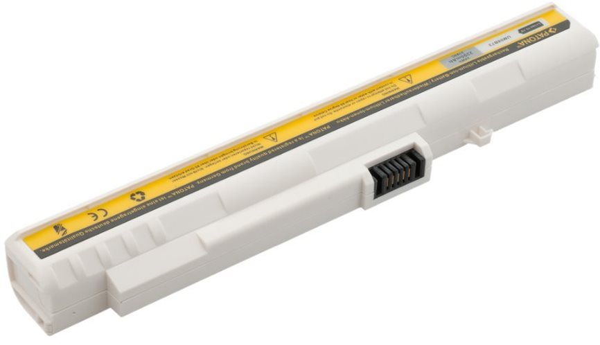 PATONA ACER ASPIRE ONE-hoz, NTB 2200 mAh Li-Ion 11.1V Fehér Laptop...