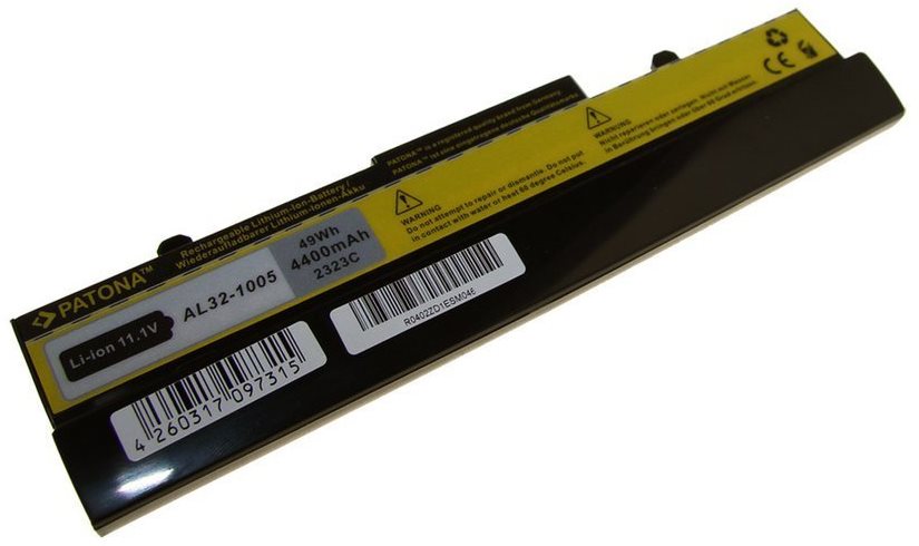 PATONA for ASUS AL31-1005, 4400mAh, Li-Ion, 11.1V Laptop Battery