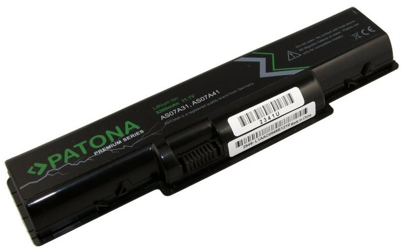 PATONA for ACER ASPIRE 4310, 5200mAh, Li-Ion, 11.1V, PREMIUM Laptop...
