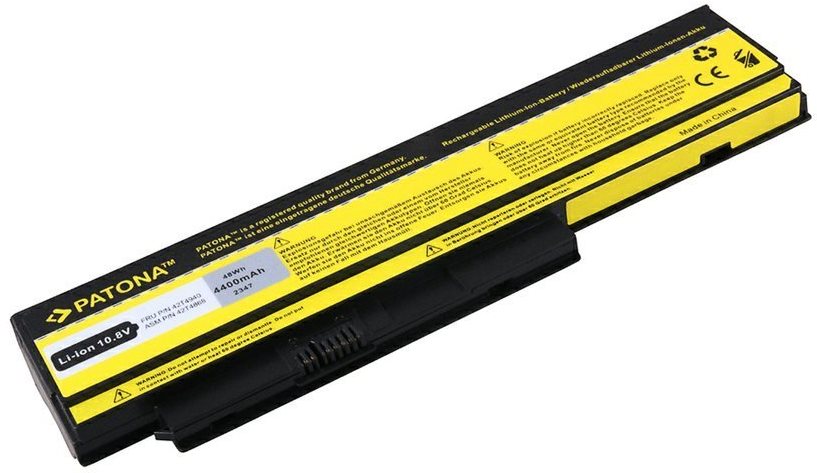 PATONA for IBM Lenovo X220, 4400mAh, Li-Ion, 10.8V Laptop Battery