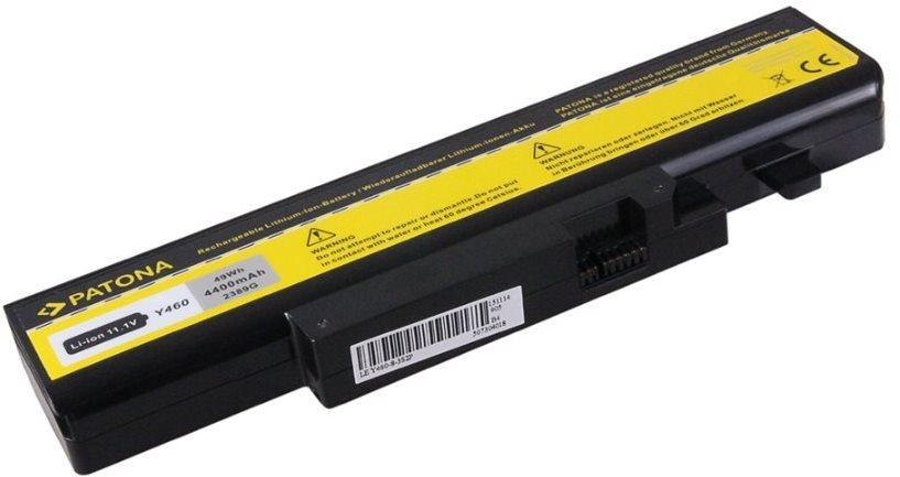 PATONA for LENOVO B560, 4400mAh, Li-Ion, 11.1V, Y460 Laptop Battery
