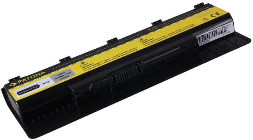 PATONA for ASUS A31-N56, 4400mAh, Li-Ion, 11.1V Laptop Battery