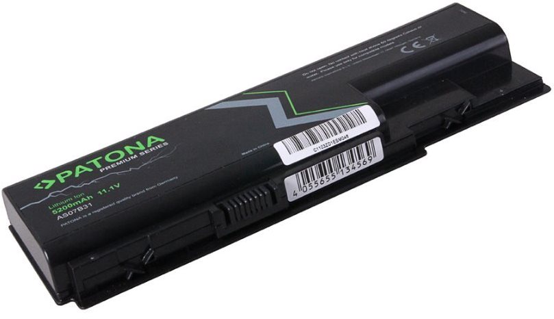 PATONA for ACER ASPIRE 5310, 5200mAh, Li-Ion, 11.1V, PREMIUM Laptop...
