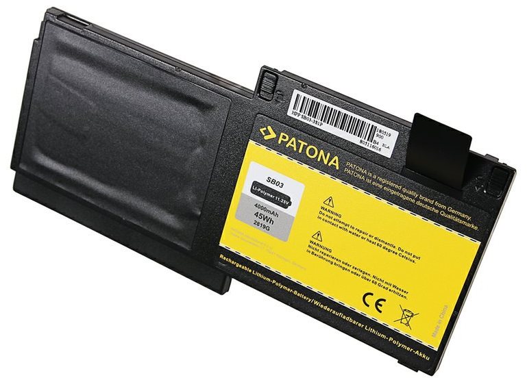 PATONA pro HP Elitebook 720/725/825 4000mAh Li-pol 11.25V Baterie...