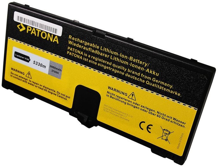 PATONA for HP ProBook 5330m, 2600mAh, Li-Pol, 14.8V Laptop Battery