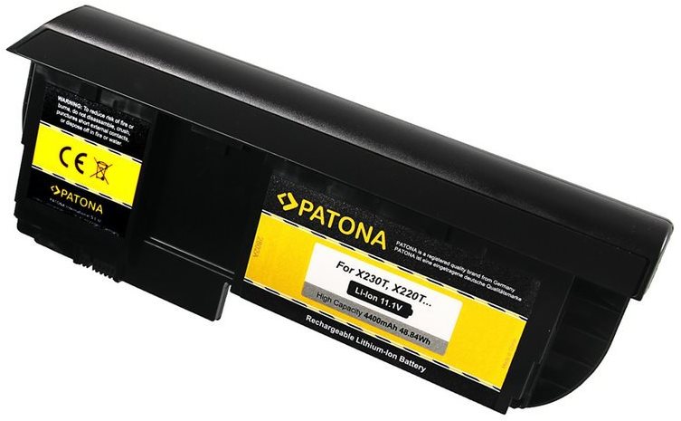 PATONA pre LENOVO ThinkPad X220T 4400 mAh Li-lon 11,1 V Batéria do...