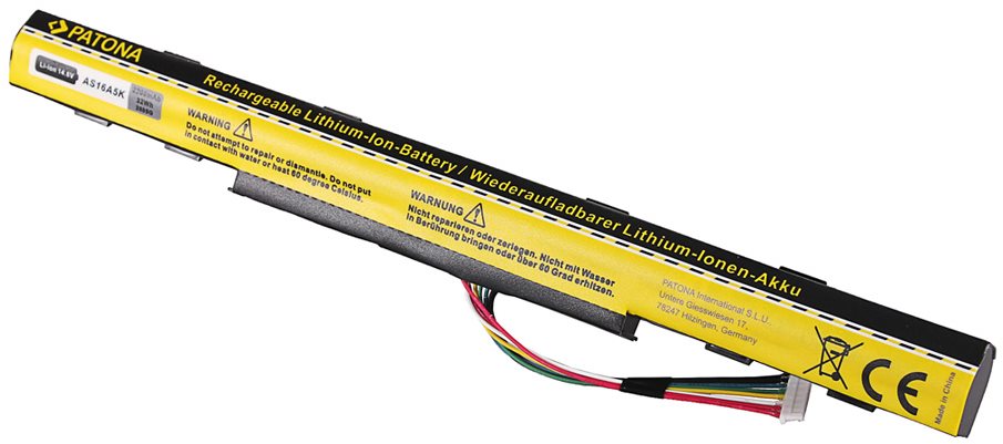 PATONA for ACER Aspire E15, 2200mAh, Li-Ion, 14.6V, AS16A5K Laptop...