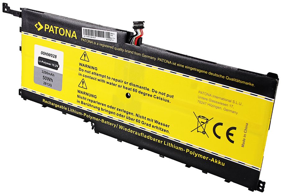 PATONA for LENOVO ThinkPad X1 3290mAh Li-pol 15.2V Laptop Battery