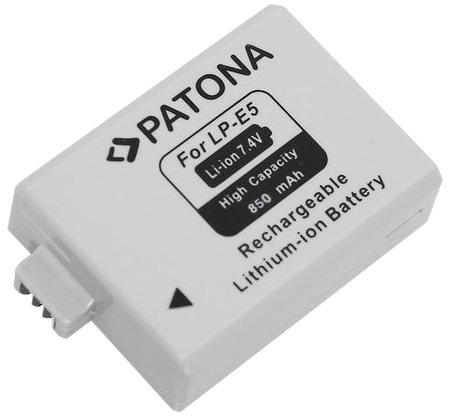 PATONA pre Canon LP-E5 850 mAh Li-Ion Batéria do fotoaparátu