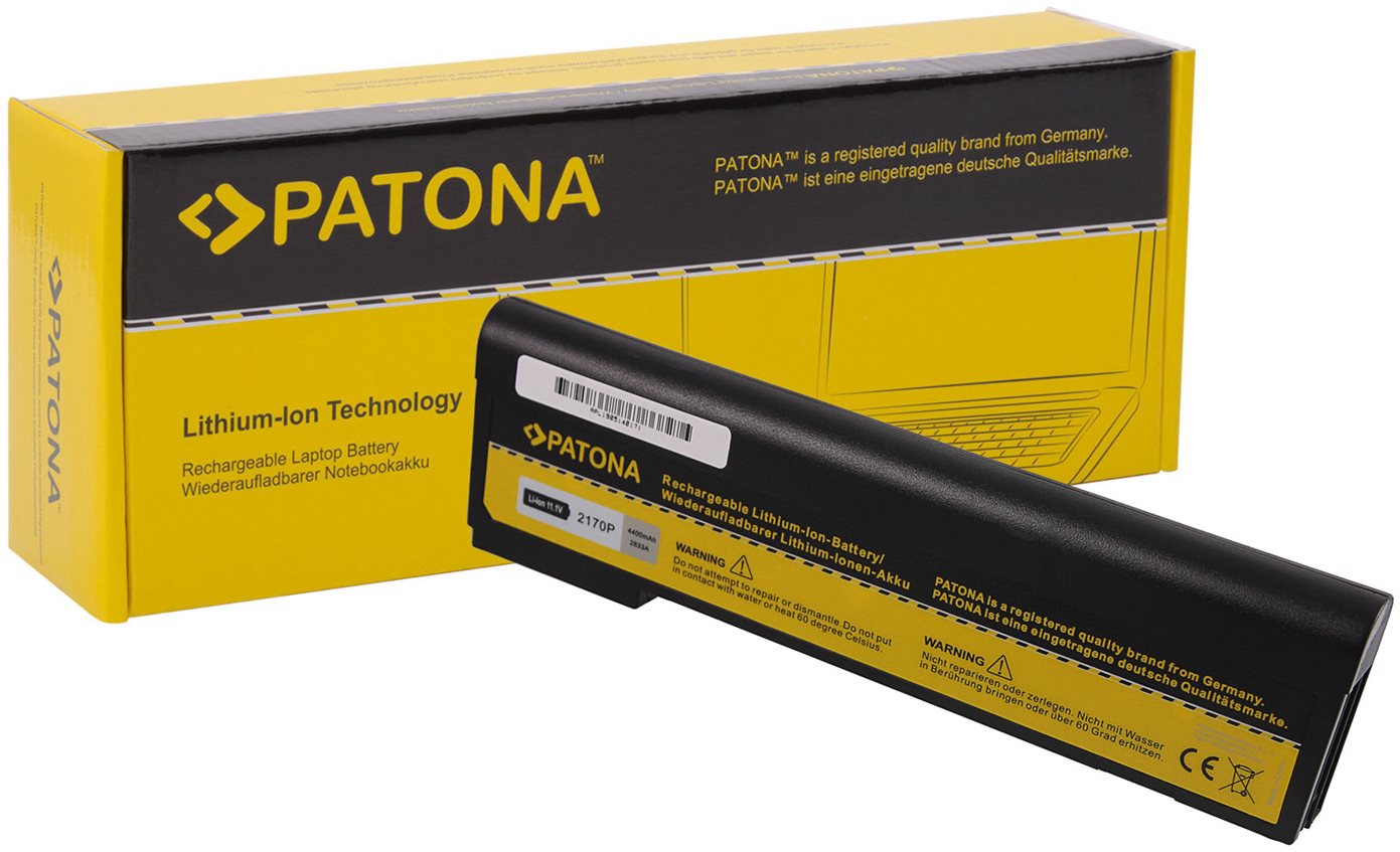 PATONA for HP EliteBook 2170p 4400mAh Li-Ion 11.1V MI04/MI06 Laptop...