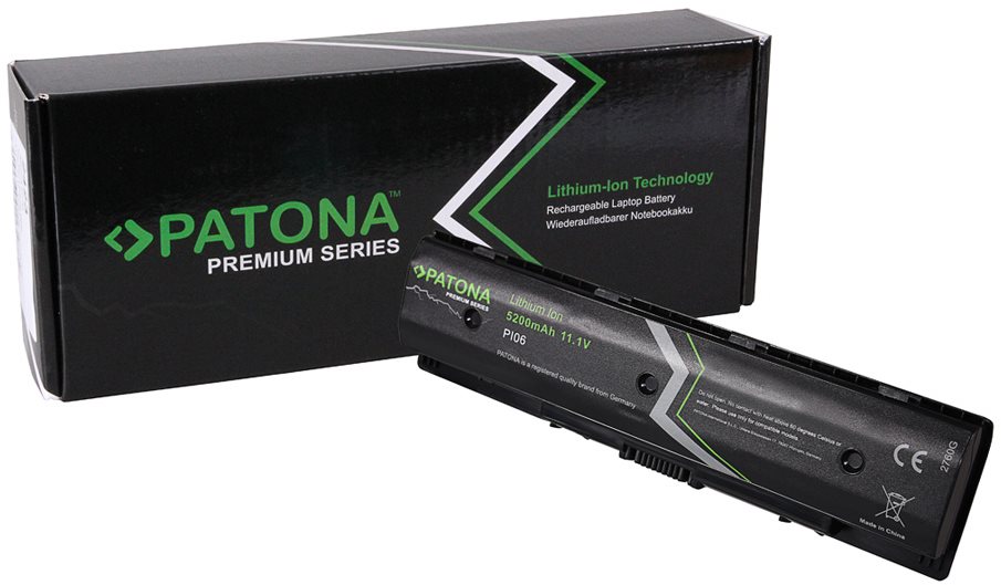 PATONA for HP Envy15, 5200mAh, Li-Ion, 11.1V, PREMIUM Laptop Battery