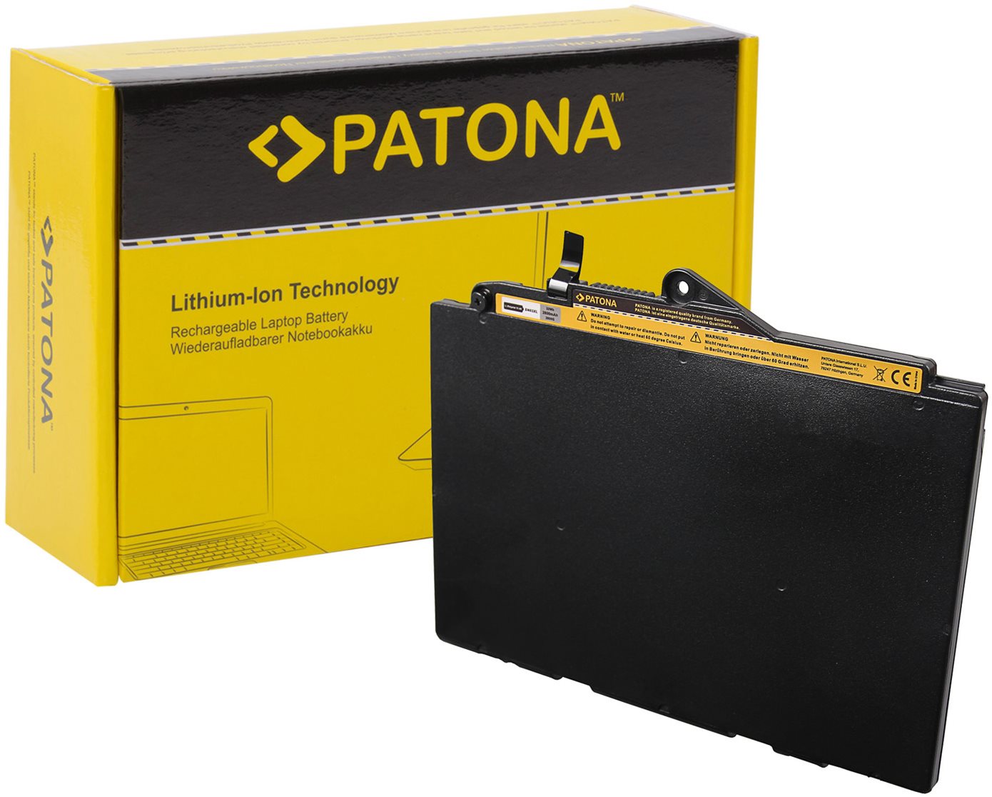 PATONA for ntb HP EliteBook 725/820 G3 2800mAh Li-pol 11.4V SN03XL...